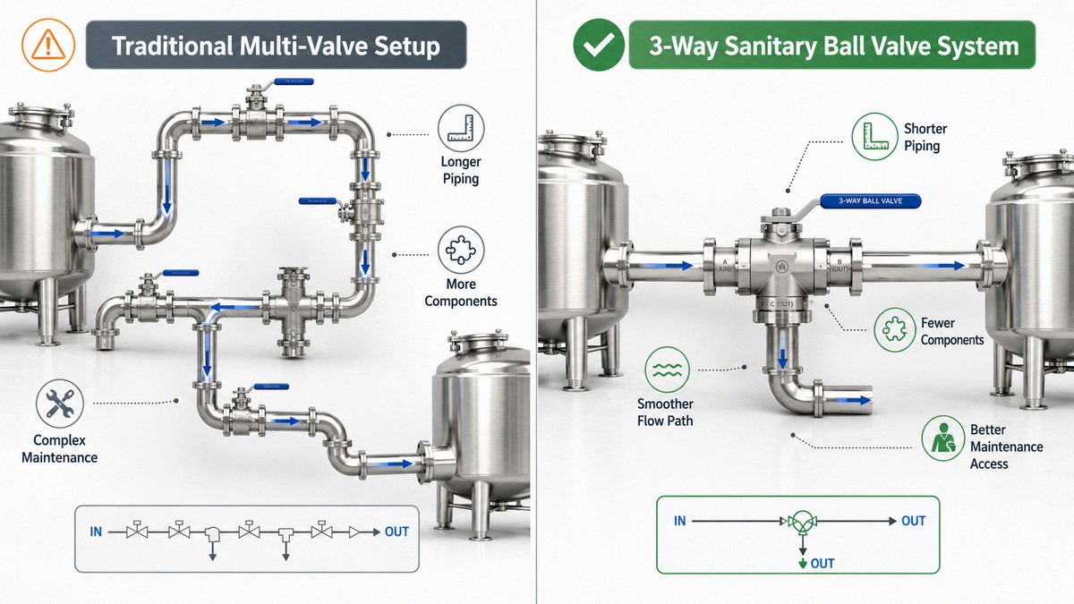 Three Way Ball Valve Flow Comparison Three Way Ball Valve Flow Comparison