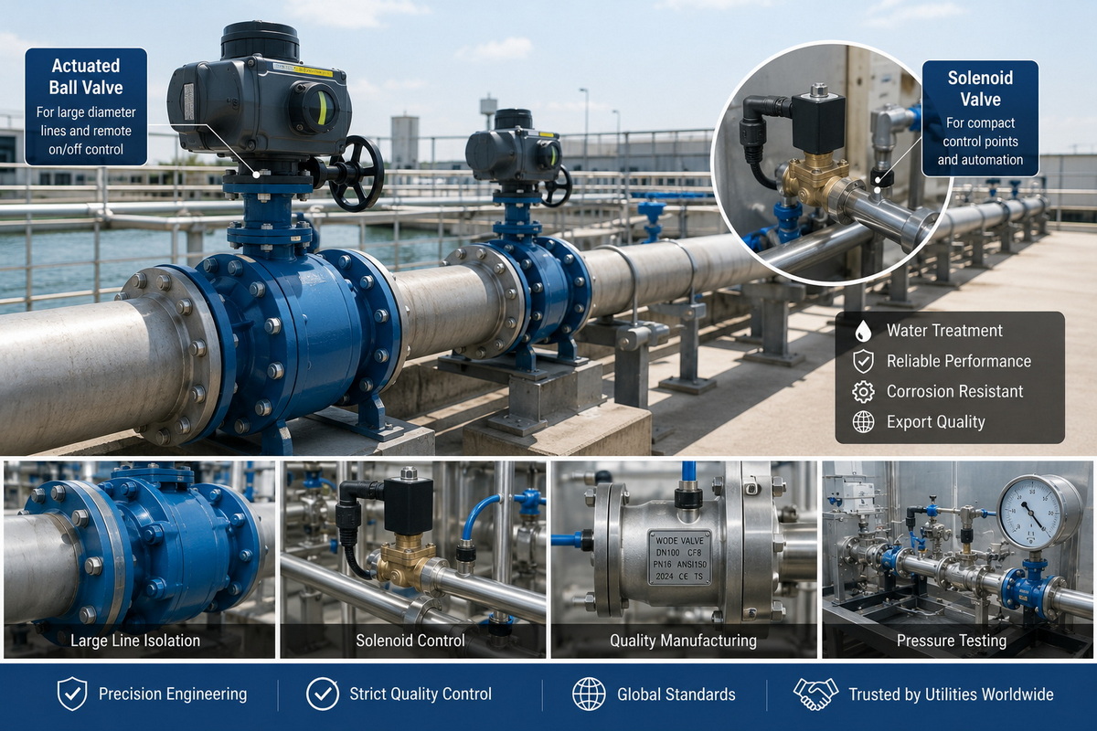 Water Treatment Pipeline Application Water Treatment Pipeline Application