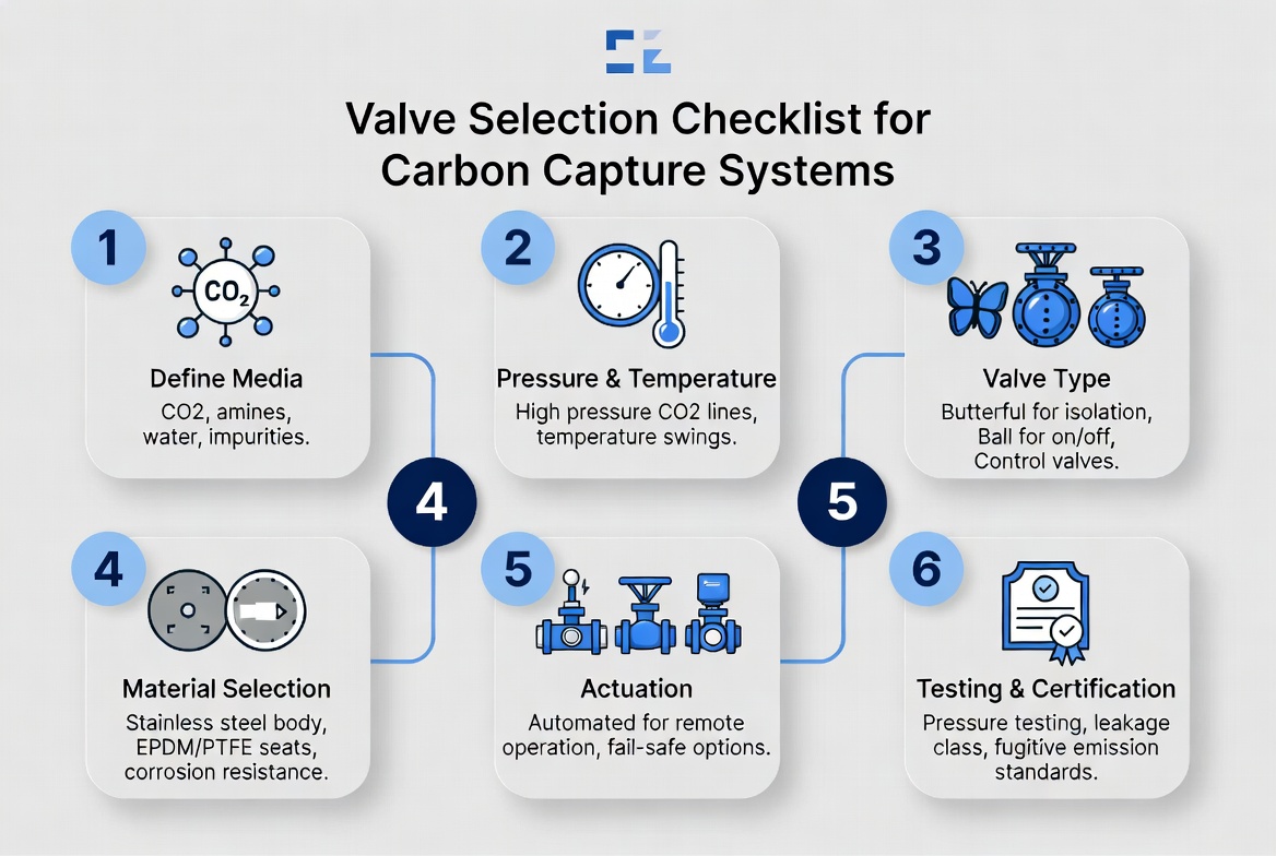 CCUS Utility Valve Selection Checklist CCUS Utility Valve Selection Checklist