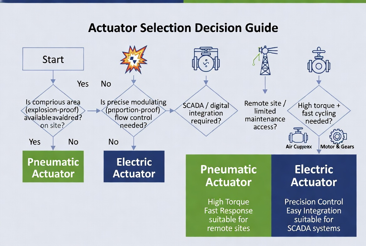 Actuator Selection Decision Flow Actuator Selection Decision Flow