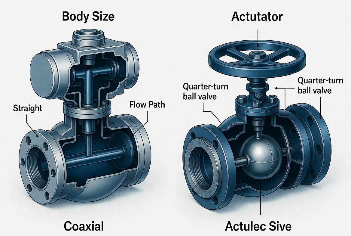 Coaxial Valve Vs Ball Valve Coaxial Valve Vs Ball Valve
