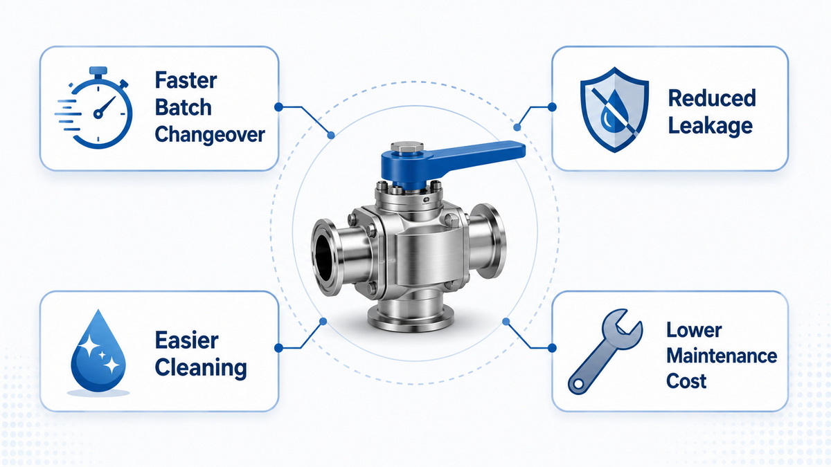 Hygienic Valve Performance Benefits Hygienic Valve Performance Benefits