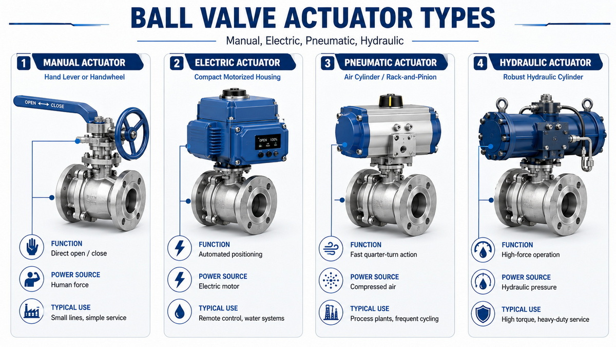 Valve Actuator Types Overview