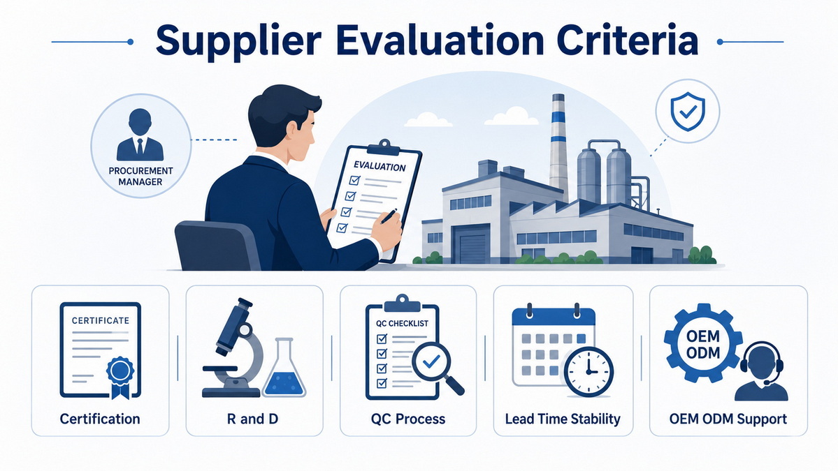 Supplier Evaluation Criteria Overview