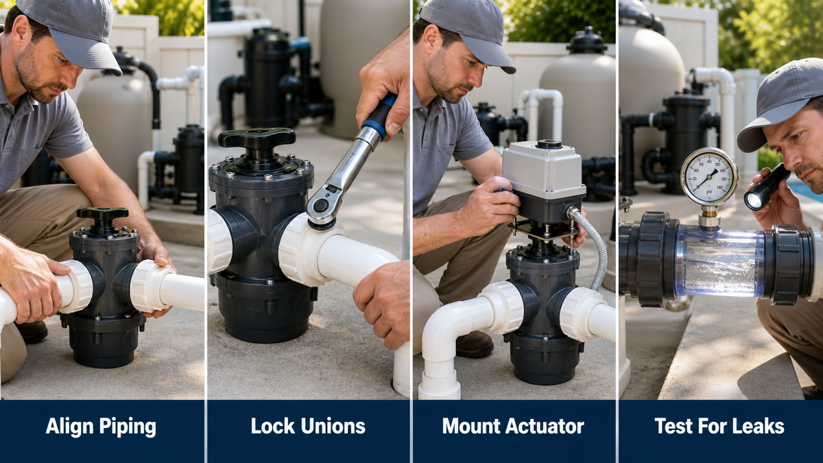 Three Way Valve Installation Steps