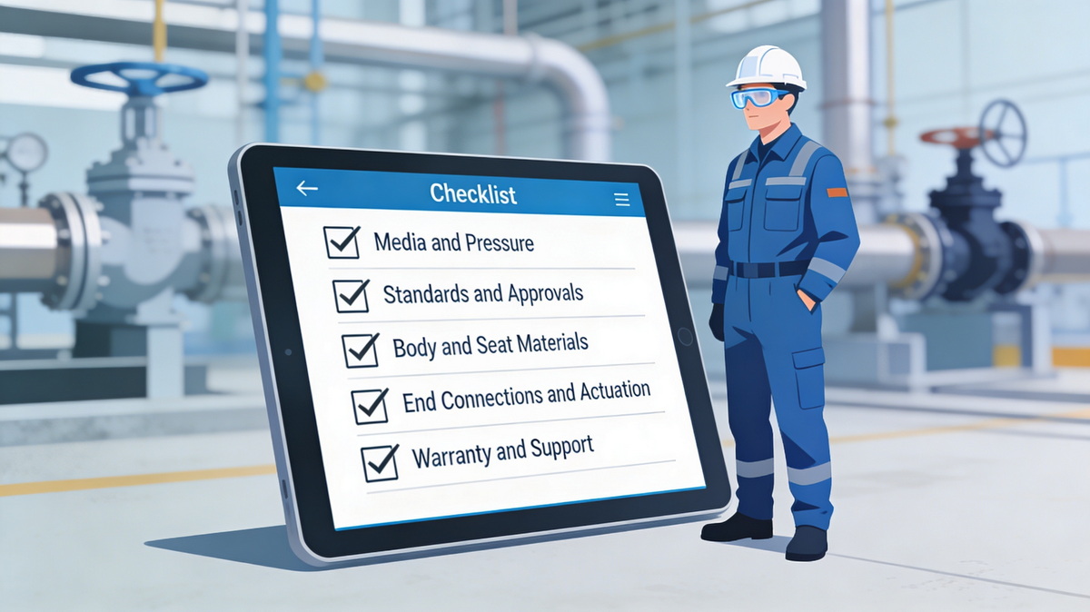 Engineer Checklist For Selecting Industrial Ball Valves