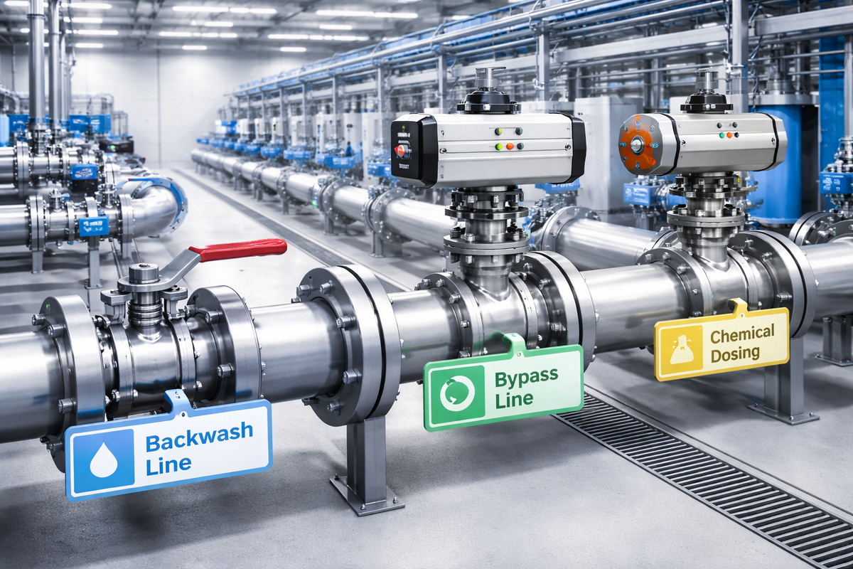 Ball Valve Selection In Water Treatment Plant
