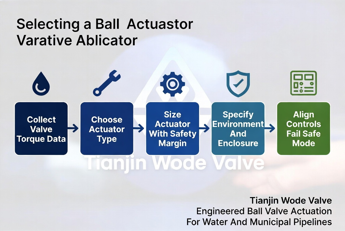 Ball Valve Actuator Selection Flowchart