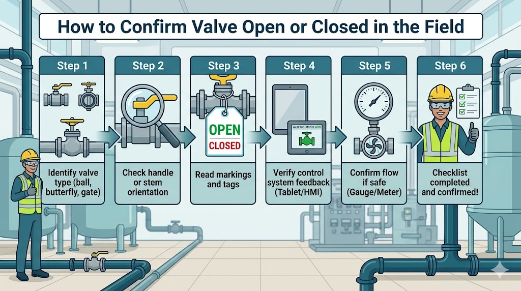 Operator Valve Status Checklist In Field