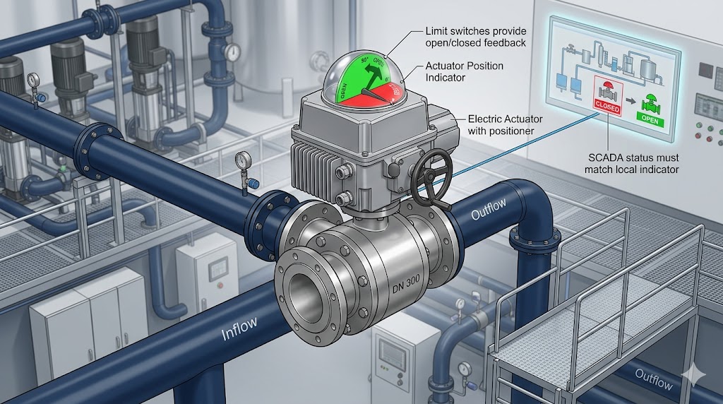 Actuated Valve Position Indicator Overview