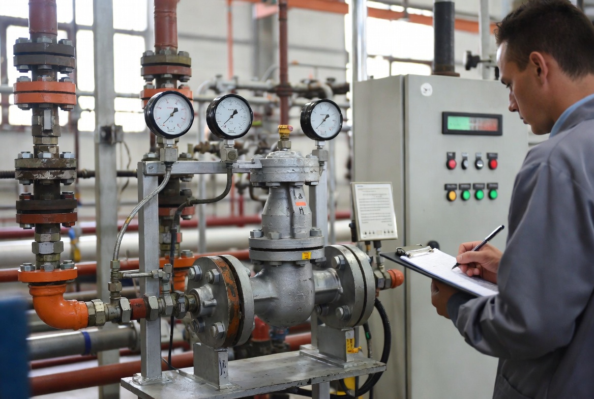 Valve Pressure Testing Process